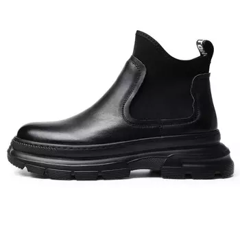 Челси Ботинки Мужские Yedani, черный