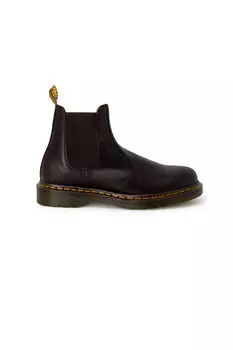 Челси Dr. Martens кожаные, коричневый
