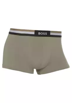 Чемодан BOSS "Trunk Motion" с эластичным поясом, зеленый