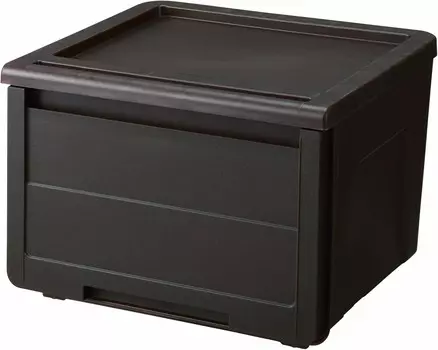 Чемодан для хранения Tenma глубиной 15,7 дюймов (40 см), идеально подходит для гардеробных, ящик для хранения, который можно установить в «дно» березы, чехол для одежды, ящик для хранения, ящики, глубина 45, прозрачный, Clear Brown