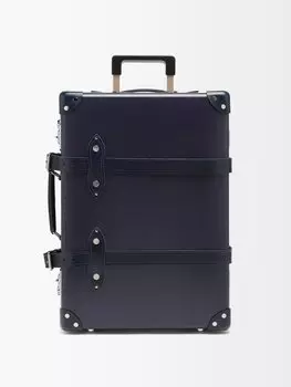 Чемодан для ручной клади centenary 20 дюймов Globe-Trotter, синий