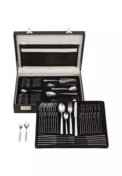 Чемодан для столовых приборов LEIPZIG Grwe, silberfarben