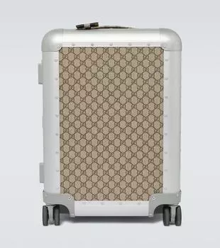 Чемодан gucci porter для ручной клади Gucci, серебро