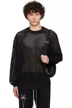 Чемпион джамбо свитшот Rick Owens, черный