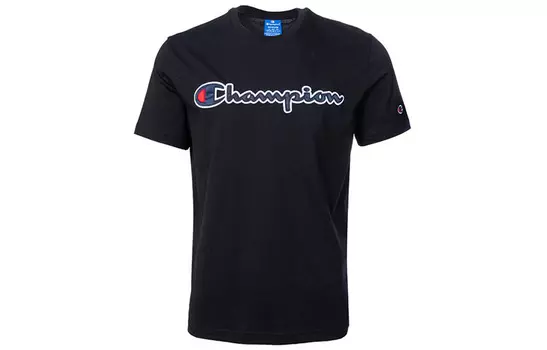 Чемпион Мужская футболка Champion, цвет Black