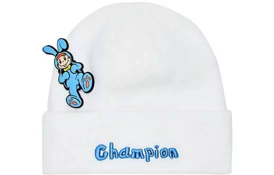 Чемпионская шапка-бини унисекс Champion, White