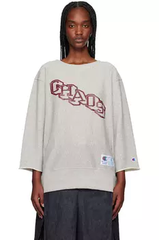 Чемпионский свитшот Chaos Undercover, серый