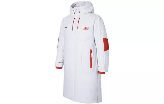 Chenpeng X Down Jacket Men Snowflake White Anta, цвет Snowflake White