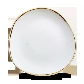 Черчилль, плоские тарелки белого ячменя из суперстеклянной керамики, белые, 10,5 дюйма, упаковка из 12 шт Churchills