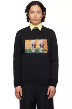 Череп квадратный свитшот Ps By Paul Smith, черный