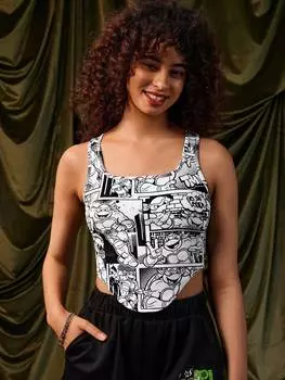 Черепашки-мутанты-ниндзя, черный цвет