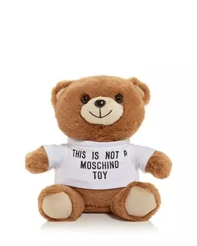 Через плечо с набивным плюшевым мишкой Moschino, цвет Tan/Beige