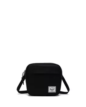 Черная экологичная женская сумка через плечо 2 л с молнией и внутренним карманом Herschel, чёрный