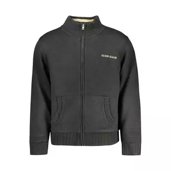 Черная акриловая куртка Guess Shoes