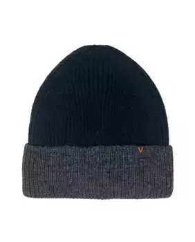 Черная акриловая вязаная шапка Victorio & Lucchino, черный
