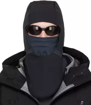 Черная эластичная балаклава Goldwin 0