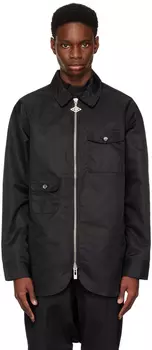Черная армейская рубашка Han Kjobenhavn