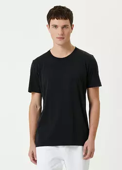 Черная базовая футболка Cdlp