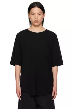 Черная базовая футболка Julius