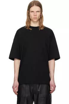 Черная базовая футболка Juun.J