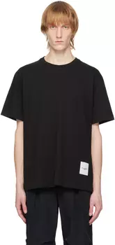 Черная базовая футболка LE17SEPTEMBRE