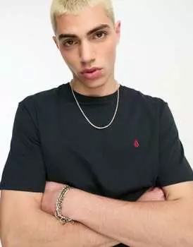 Черная базовая футболка Volcom Stone Blanks