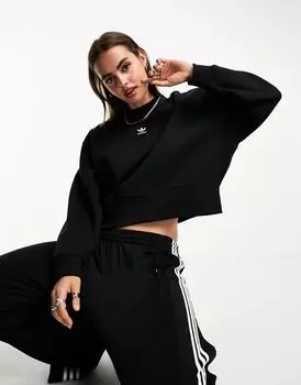 Черная базовая толстовка adidas Originals