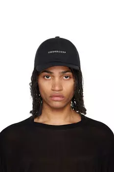 Черная бейсболка Hollywood Rick Owens