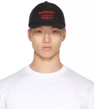 Черная бейсболка 'Horseferry' Burberry