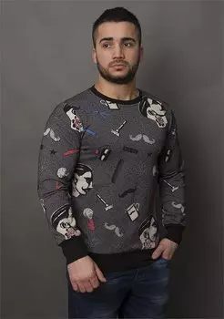 Черная берберская толстовка 1738 MADMEXT