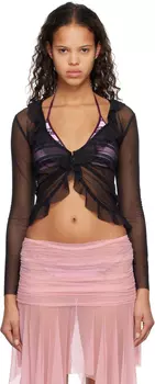 Черная блузка Beso Gimaguas