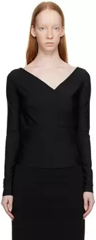 Черная блузка Gardena Max Mara