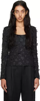 Черная блузка Maite Stine Goya