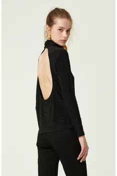 Черная блузка Network, черный