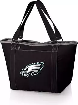 Черная большая сумка-холодильник Picnic Time Philadelphia Eagles Topanga