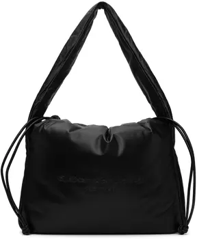 Черная большая сумка-пуф Ryan Alexander Wang