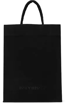 Черная бумажная сумка ISSEY MIYAKE