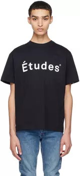 Черная чудо-футболка tudes