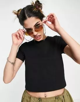 Черная детская футболка COLLUSION