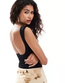 Черная детская футболка Free People