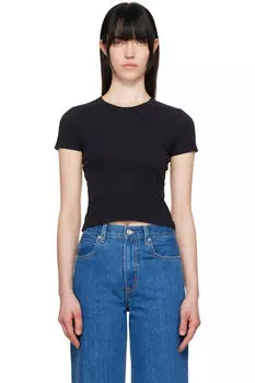 Черная детская футболка SLVRLAKE