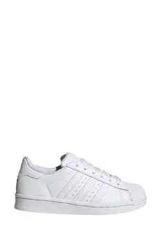 Черная детская спортивная обувь Adidas Originals Kids Superstar adidas originals, белый