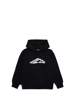 Черная детская толстовка Dsquared