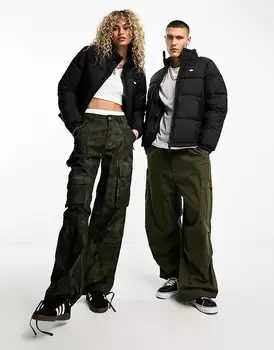 Черная дутая куртка Dickies Waldenburg
