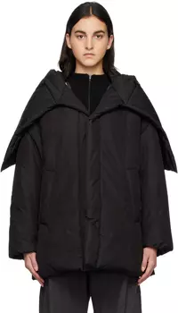 Черная дутая куртка Hyein Seo