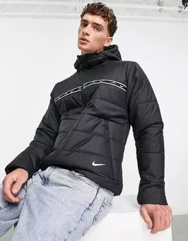 Черная дутая куртка Nike Repeat Pack