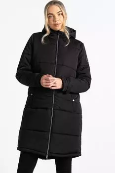 Черная дутая куртка Renowned Longline II Dare 2b, черный