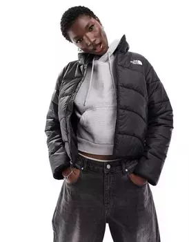 Черная дутая куртка The North Face NSE 2000