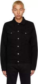 Черная джинсовая куртка L'Homme FRAME