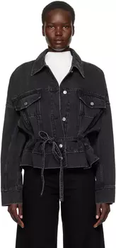 Черная джинсовая куртка свободного кроя 3.1 Phillip Lim